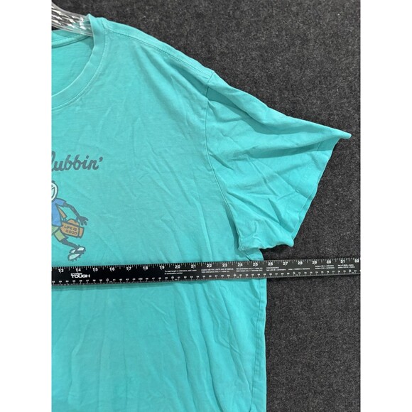 Life Is Good Shirt Men's 3XL Blue Gone Clubbin Graphic Tee Funny Outdoors - Picture 6 of 8